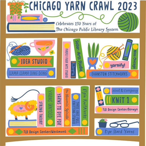 The Chicago Yarn Crawl is Here!