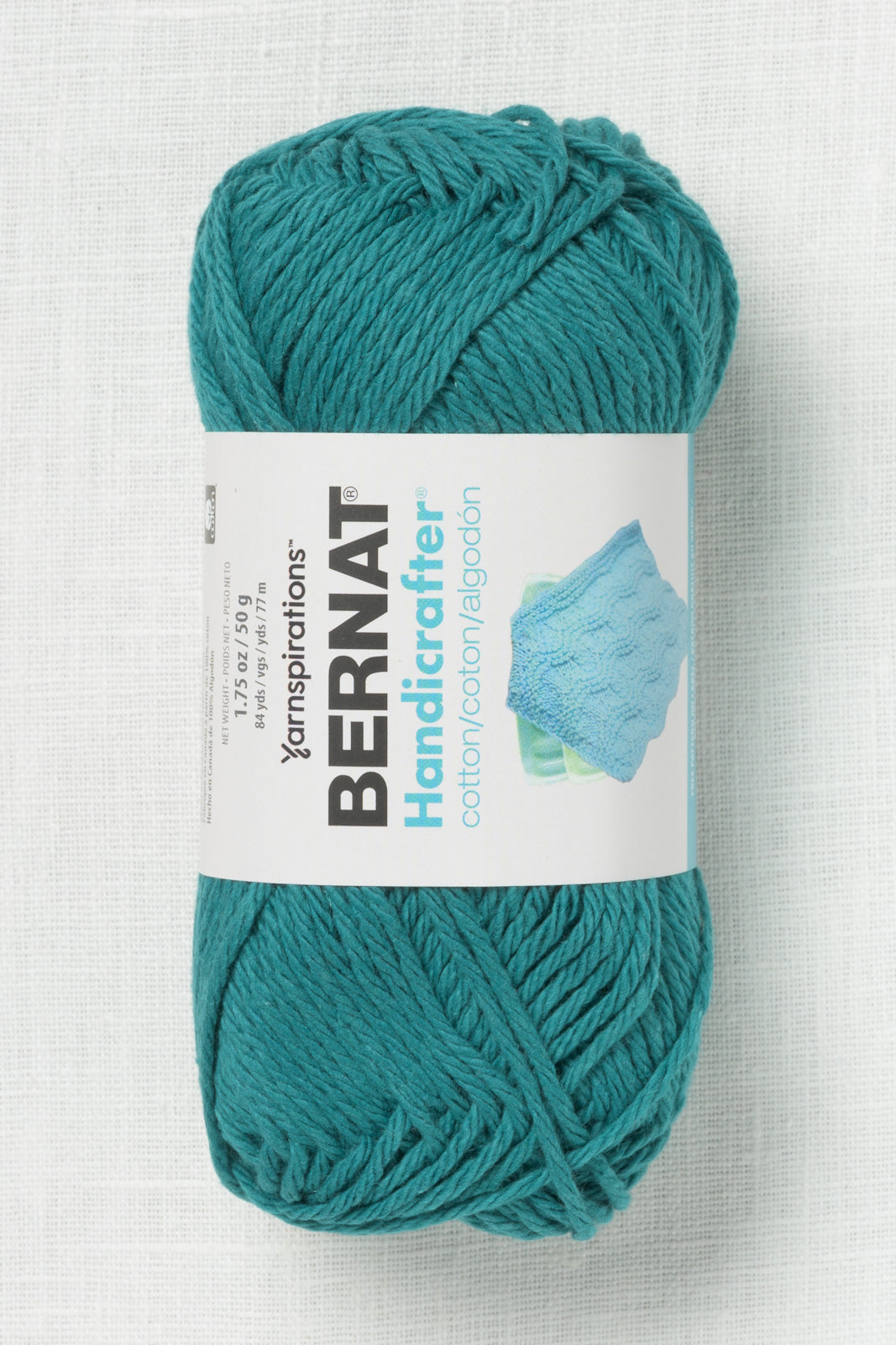 Bernat Handicrafter - Filati di cotone bianco sporco, confezione da 2 da 400 g, cotone, 4 medi (pettinati), 700 m, maglia e uncinetto Bernat Handicrafter - Filati di cotone bianco sporco, confezione da 2 da 400 g, cotone, 4 medi (pettinati), 700 m, maglia e uncinetto