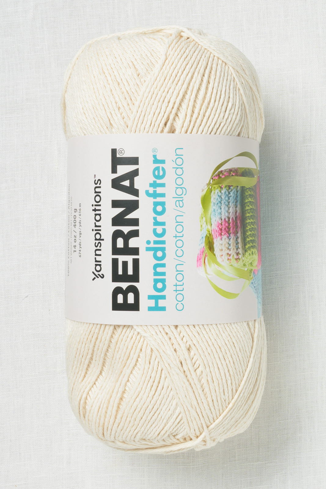 Bernat Handicrafter - Gomitolo di cotone viola, 6 confezioni da 42,5 g, cotone, 4 medi (pettinato), 80 m, per lavori a maglia/uncinetto