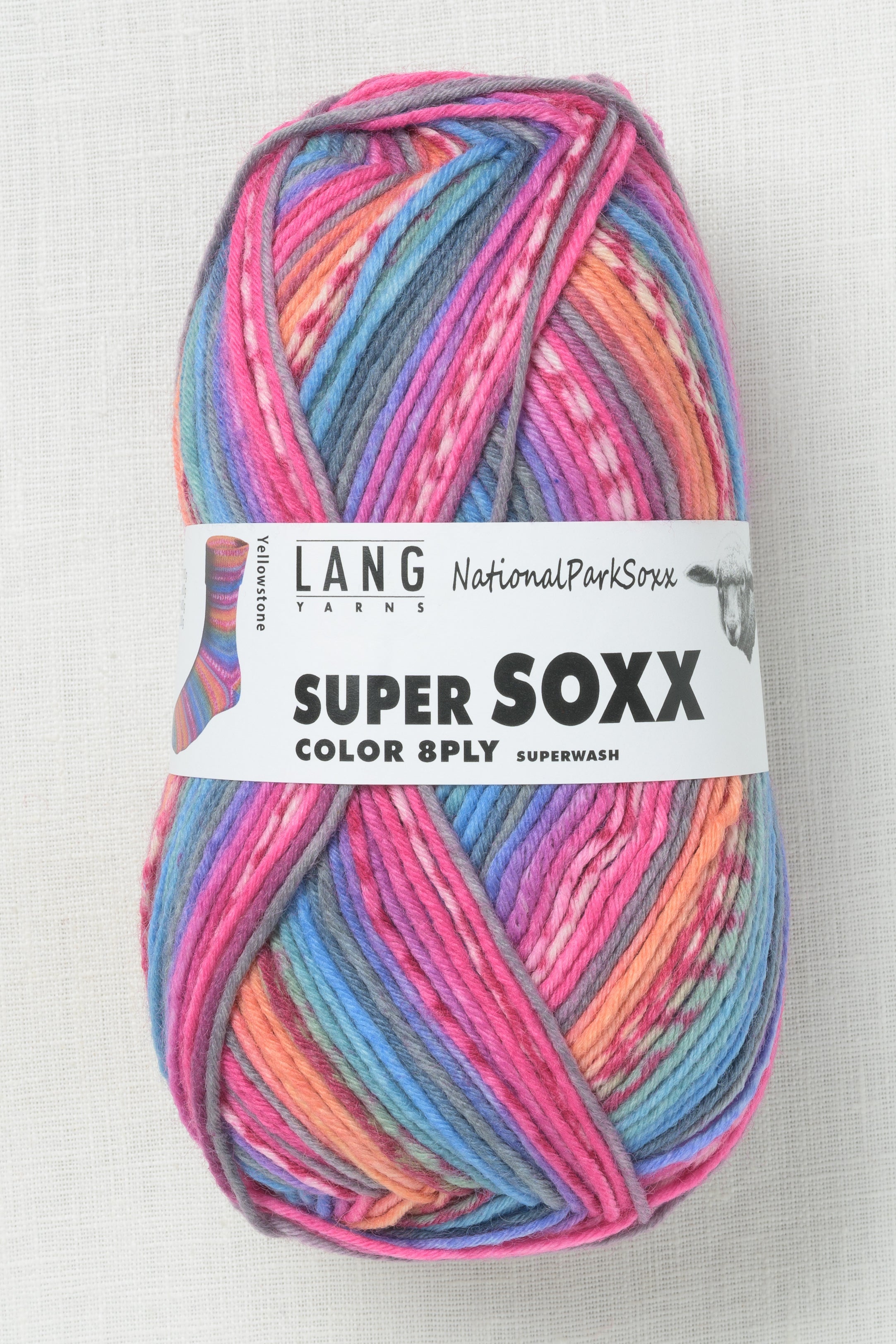 Lang Yarns Super Soxx Color 8-Ply – Wool and Company