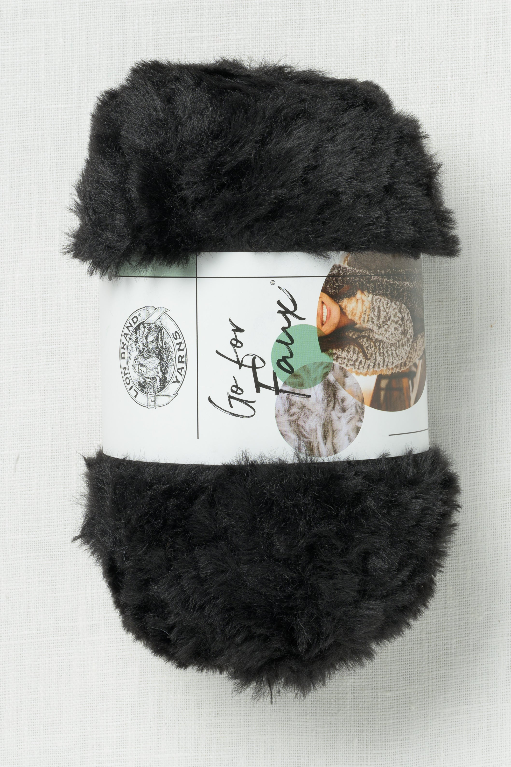 Lion Brand Go For Faux 208AT Black Panther – Wool and Company