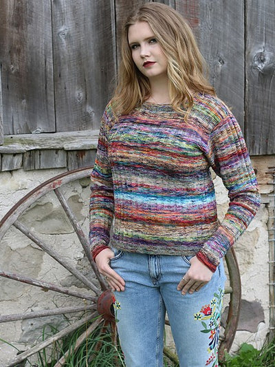 Multicolor Women’s Pullover by Mary Stowe