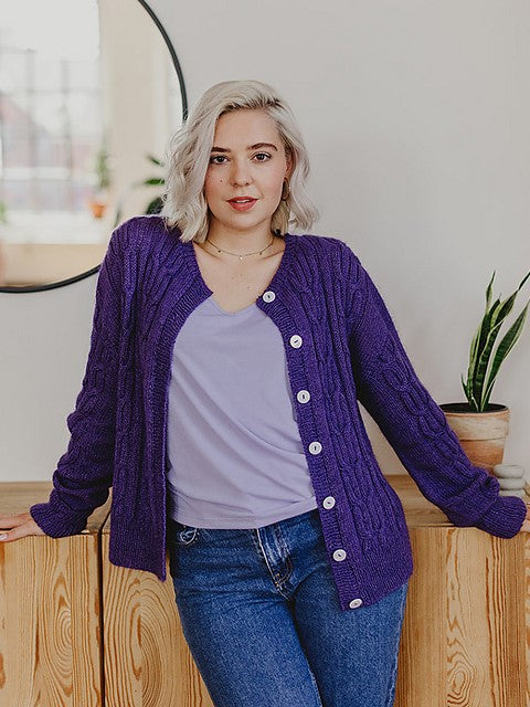 Yolda Cardigan by Pascuali Designs – Wool and Company