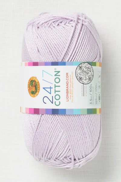 Lion Brand 24/7 Cotton 140AA Wisteria