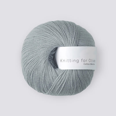 Knitting for Olive Cotton Merino Soft Blue