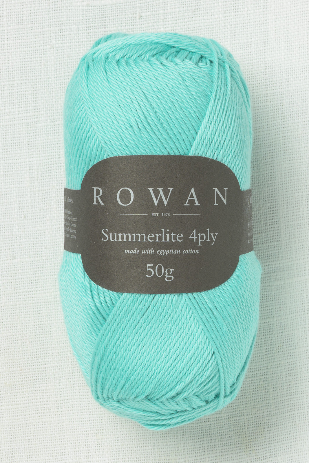 Rowan Summerlite 4Ply 454 Sea Green – Wool and Company