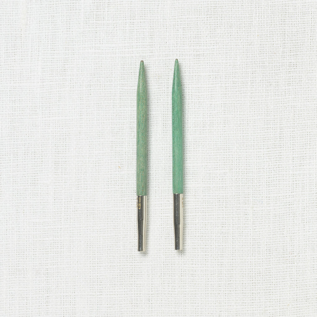 Lykke Colour 3.5" Interchangeable Circular Needle Set, Black Vegan Suede Case