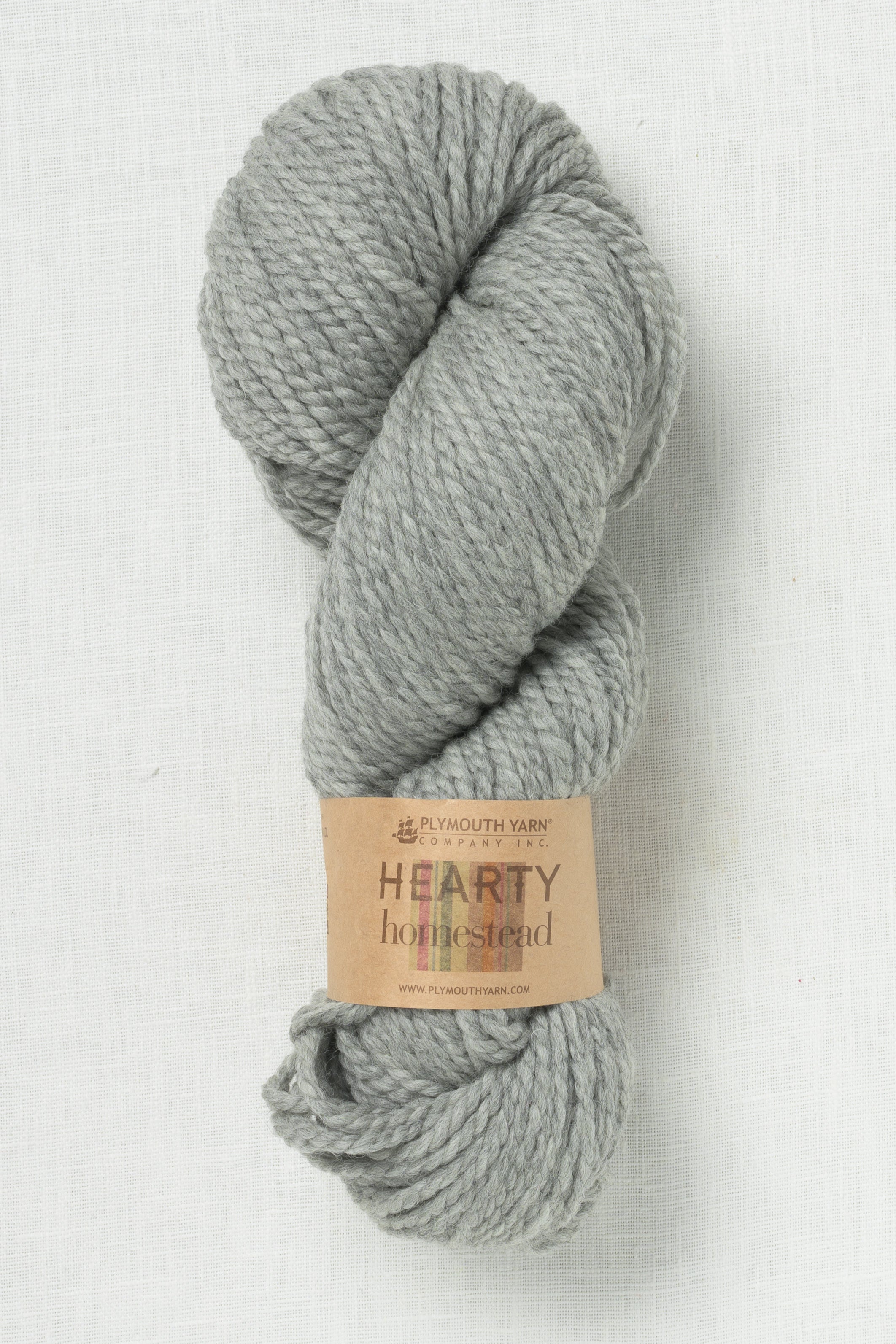 Plymouth Hearty Homestead 404 Light Grey Heather – Wool and Company