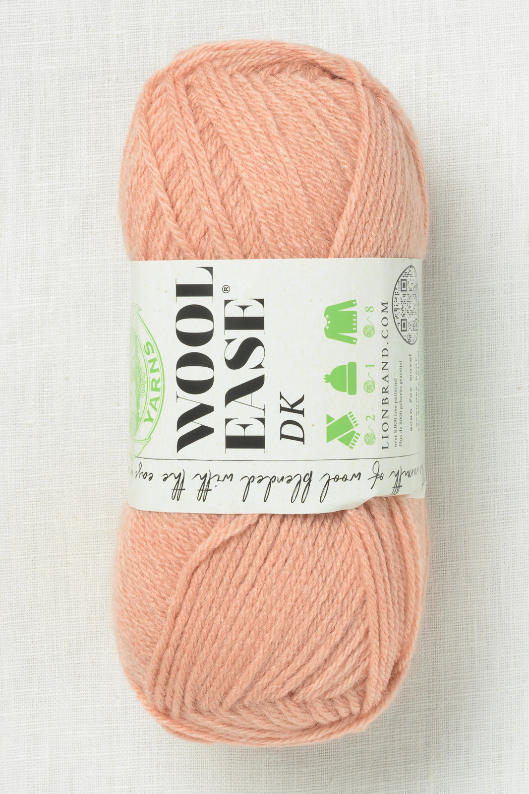 Lion Brand Wool Ease DK 135S Peach – Wool and Company