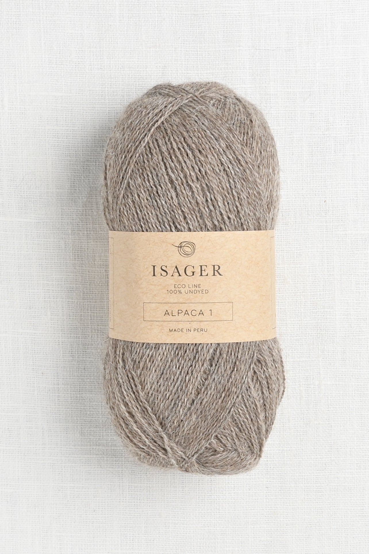 Isager Alpaca 1 E7S Walnut Heather Undyed – Wool and Company