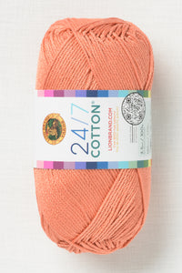 Lion Brand 24/7 Cotton 136AA Papaya