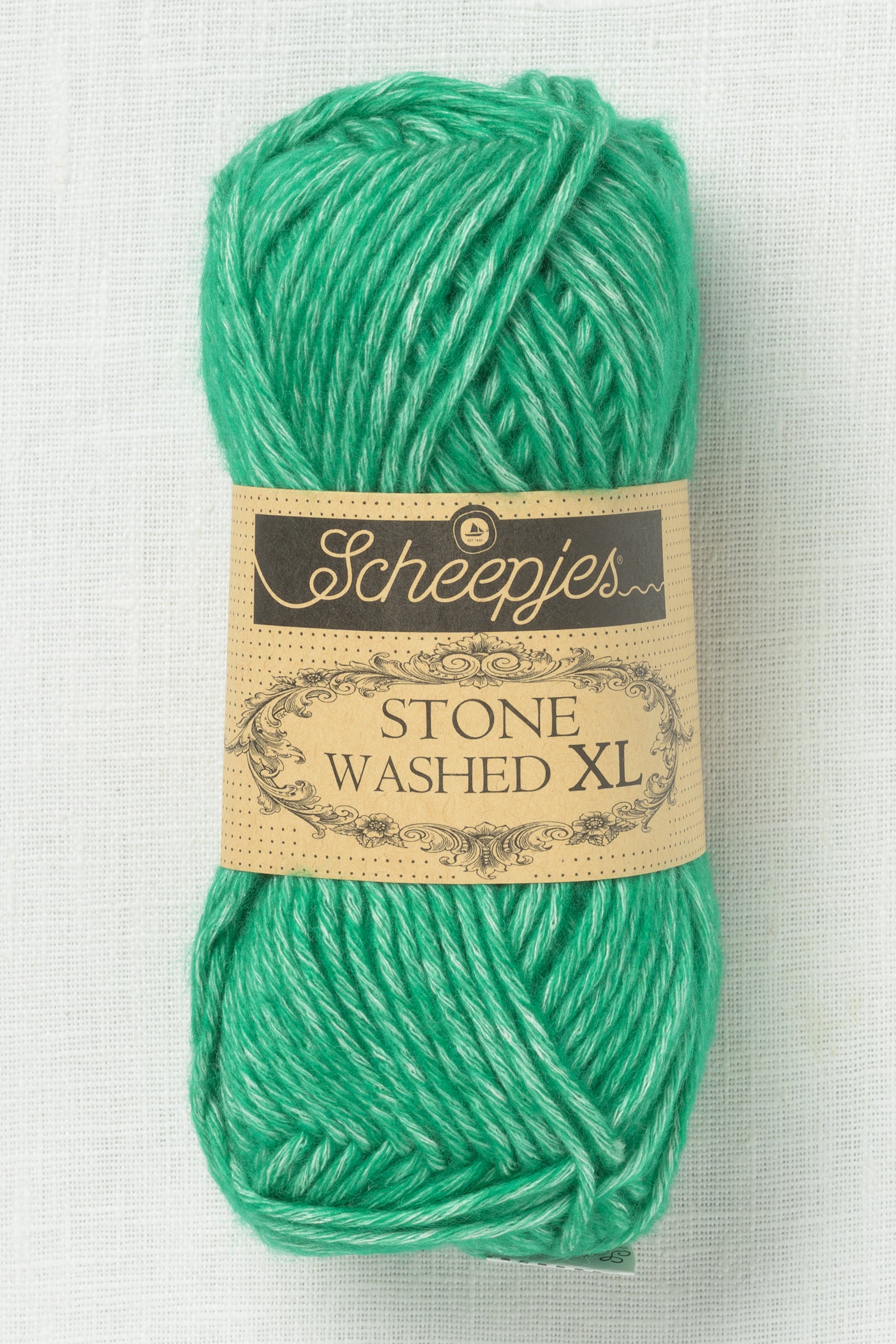 Stone  XLサイズ　24aw ニット　XL Scheepjes Stone Washed XL 865 Malachite – Wool and Company