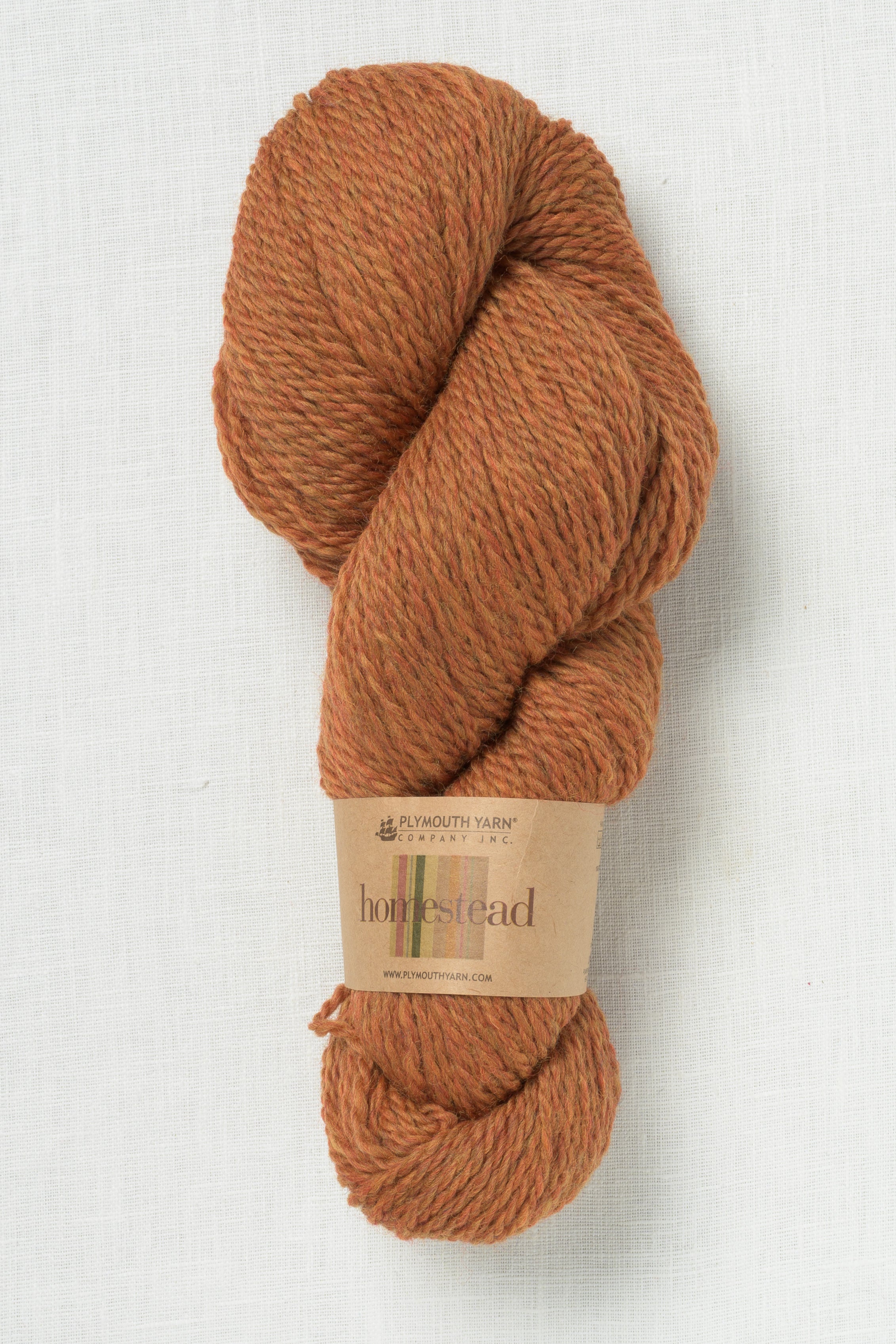 Plymouth Homestead 38 Pumpkin Spice Heather – Wool and Company