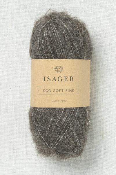 Isager Soft Fine E4s Black Walnut (undyed)
