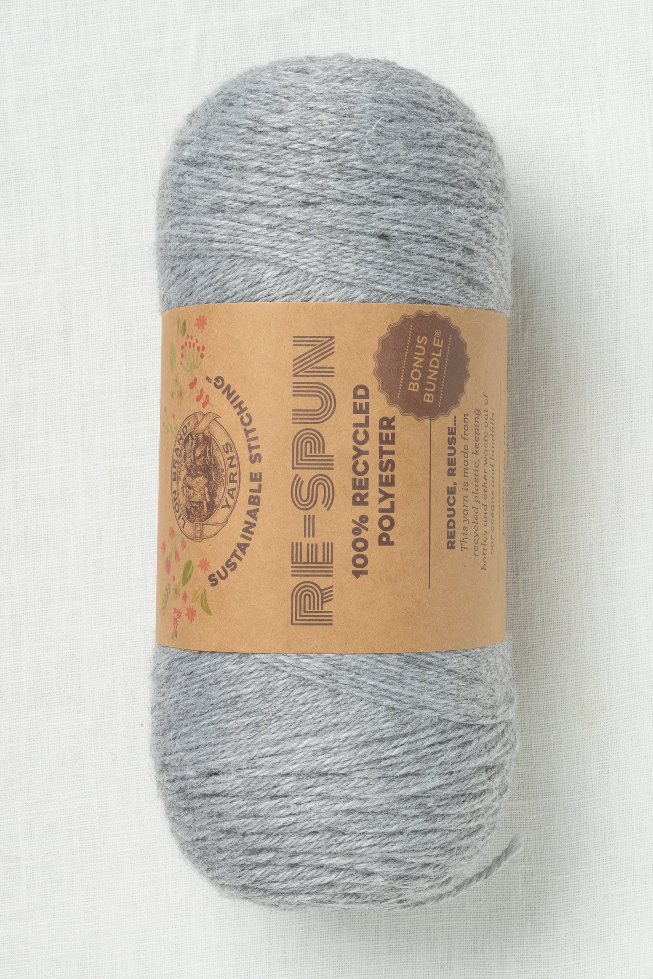 Lion Brand Re-Spun Bonus Bundle 149B Silver – Wool and Company