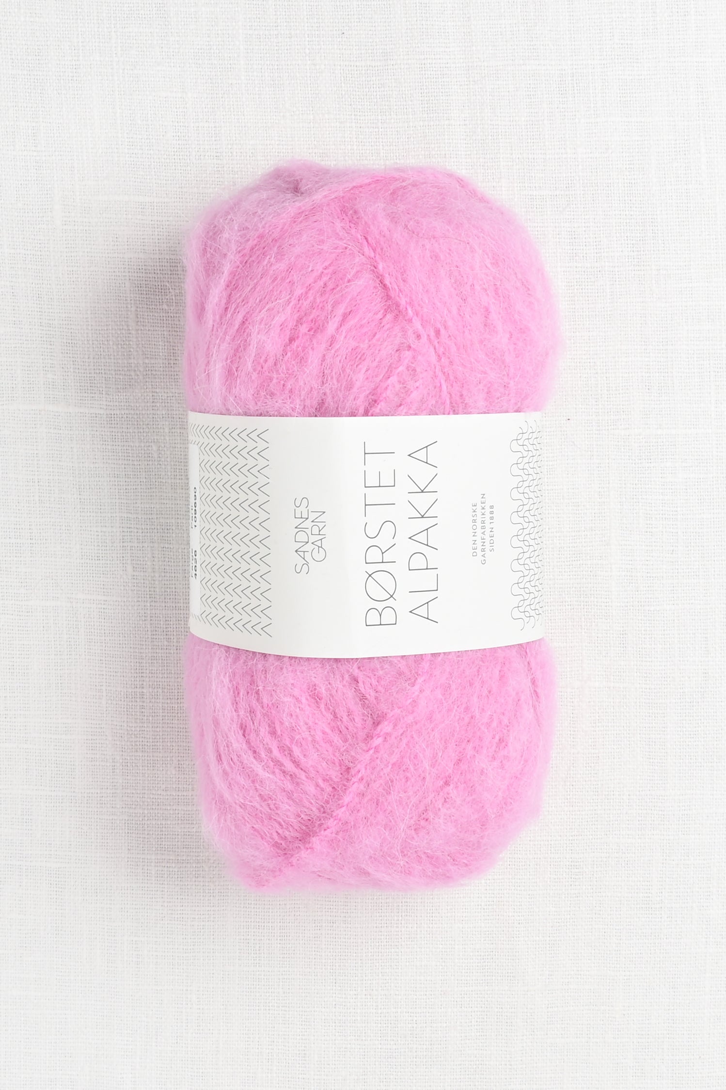 Sandnes Garn Borstet Alpakka 4626 Bubblegum Pink – Wool and Company