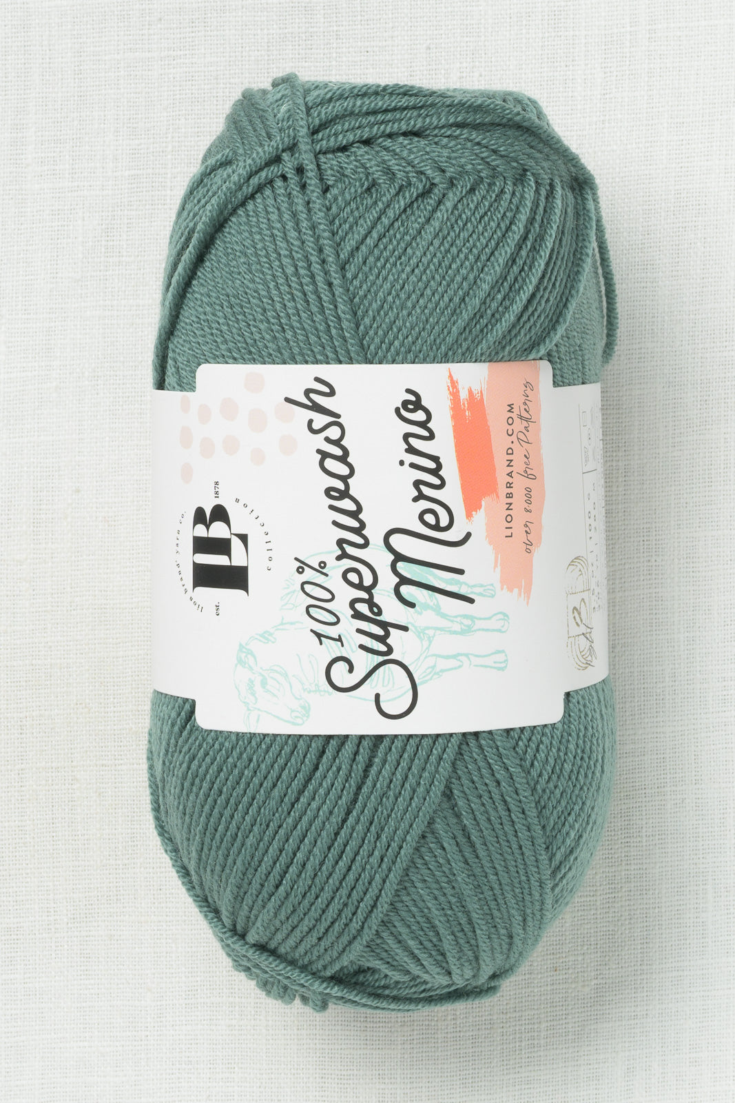 Lion Brand Superwash Merino 173A Sage – Wool and Company