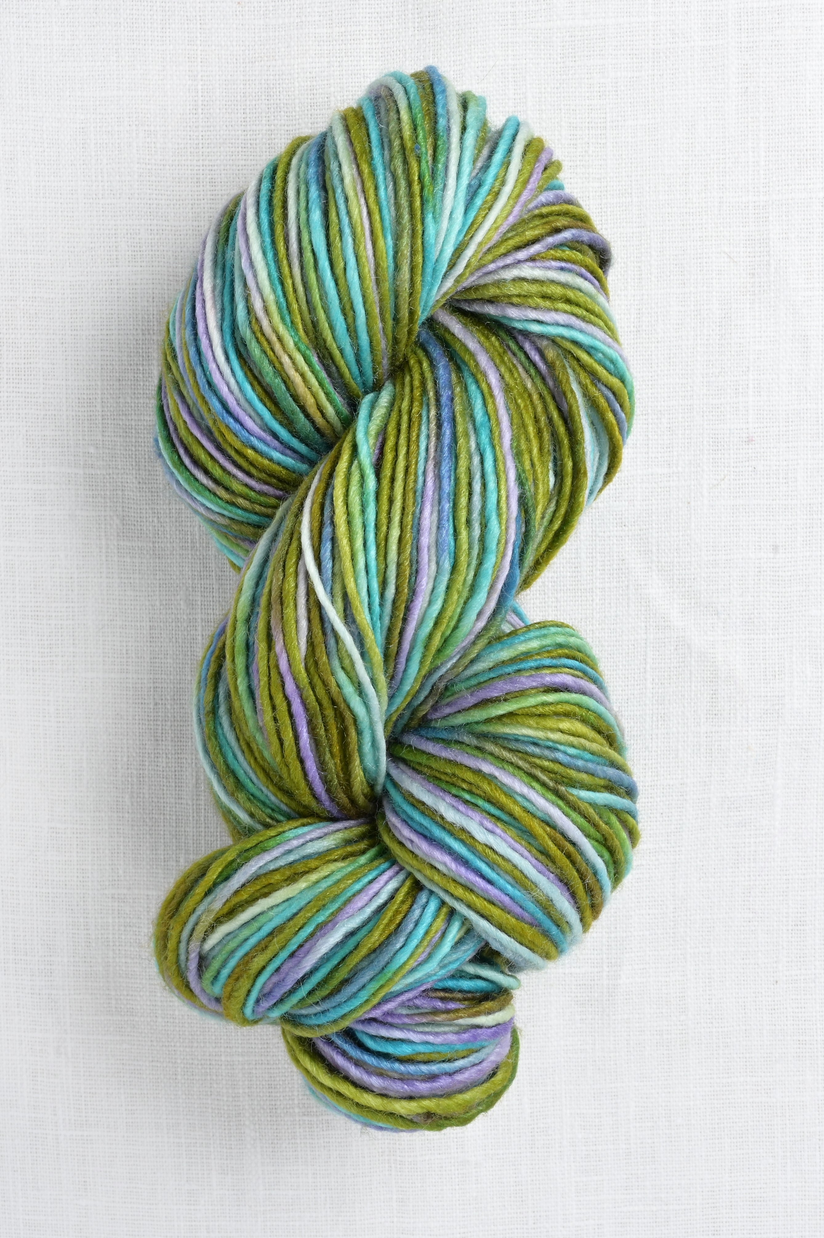 SEA SILK_BLEND KNIT / LIME_GREEN × 1 M