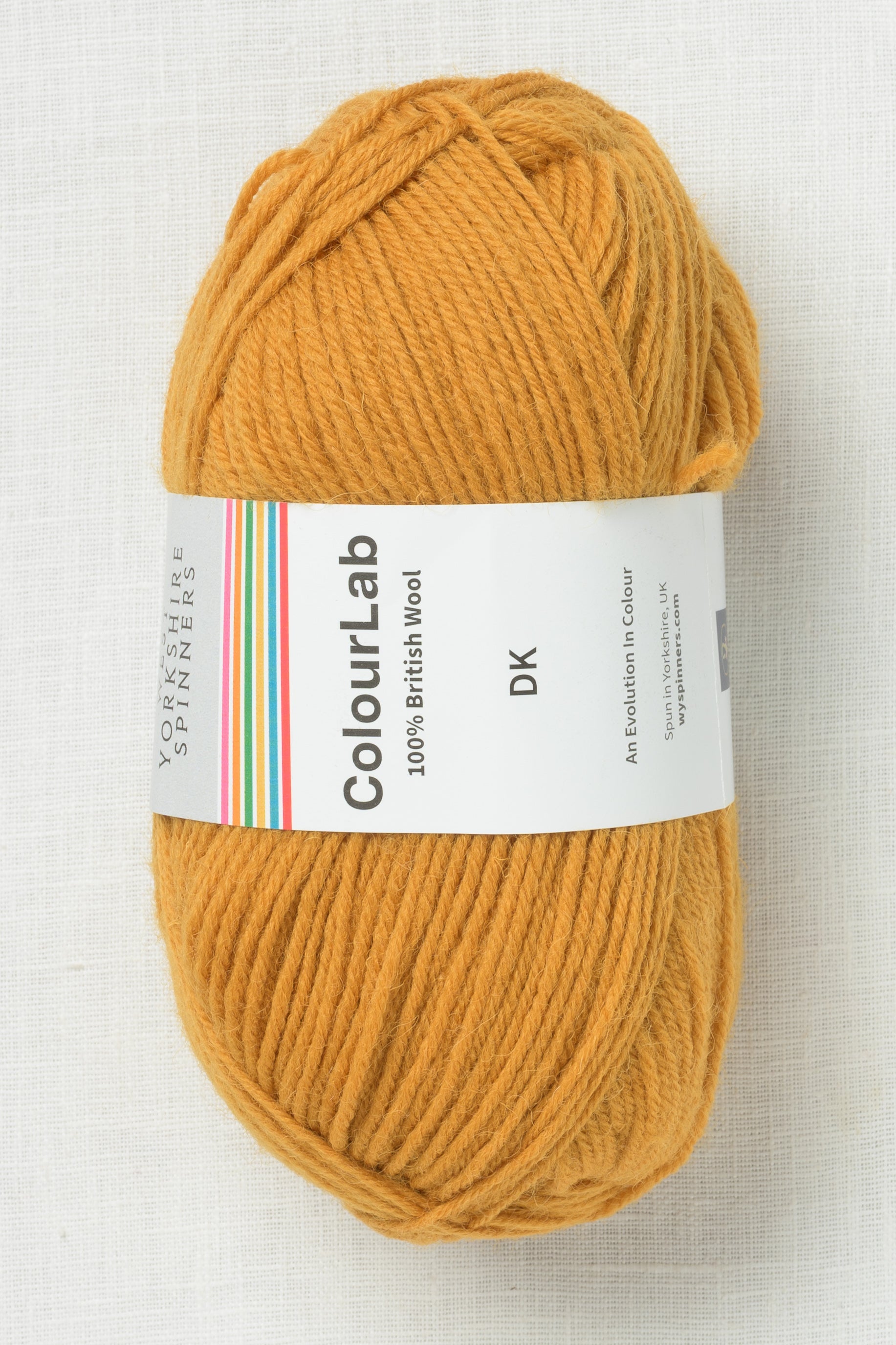 WYS ColourLab DK 1205 Mustard Yellow – Wool and Company