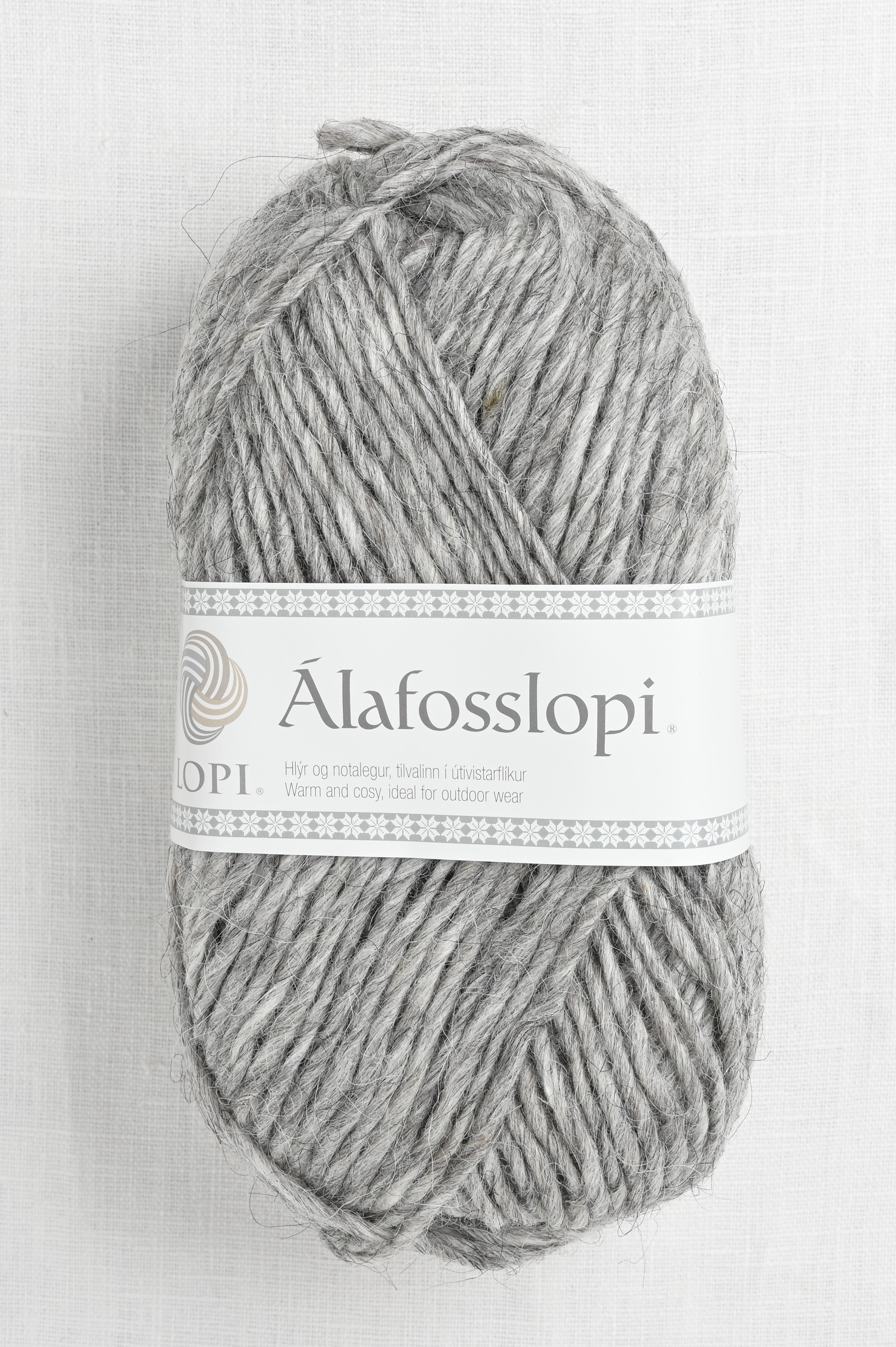 Lopi Alafosslopi 0056 Light Grey – Wool and Company