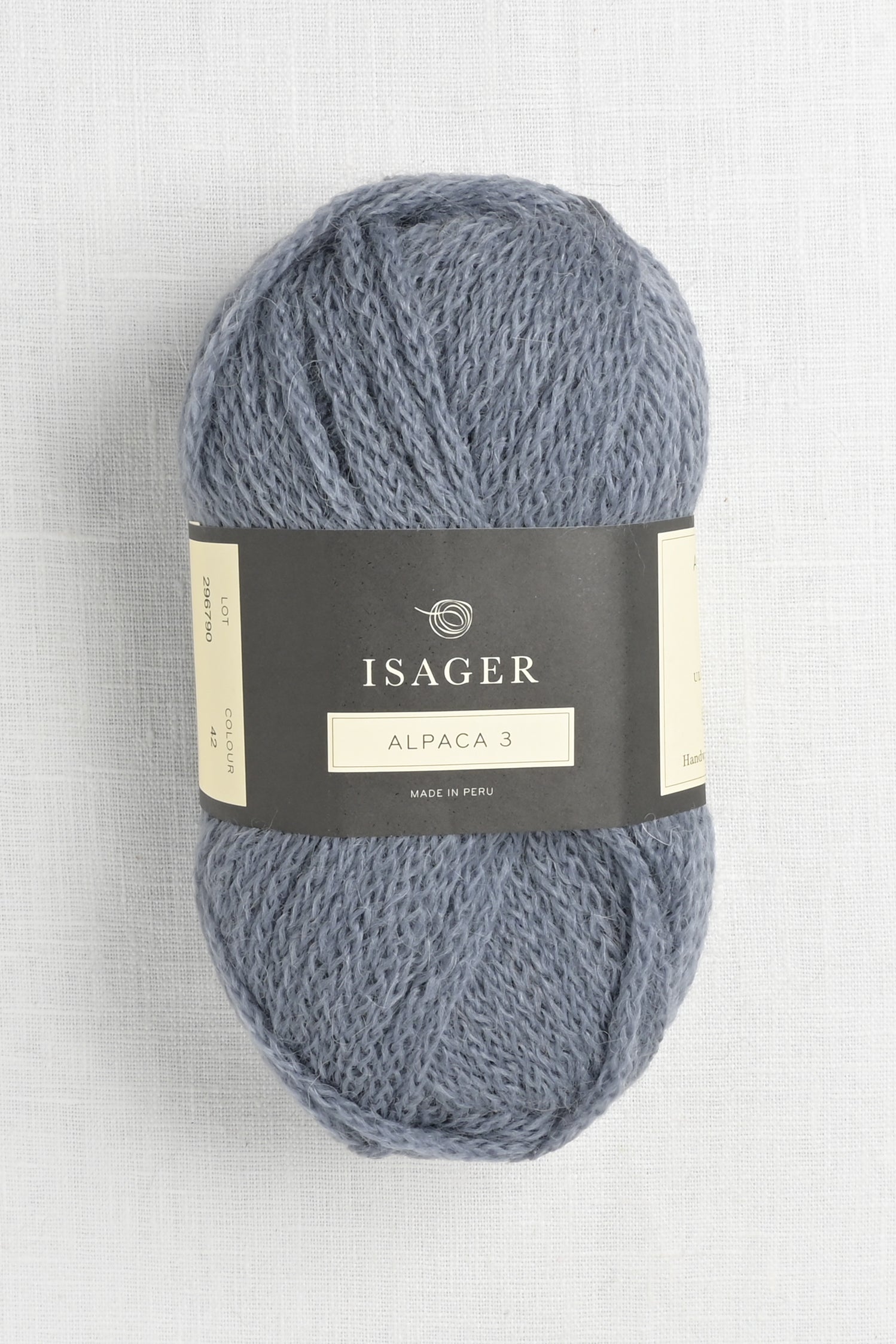 Isager Alpaca 3 42 Blue Granite – Wool and Company