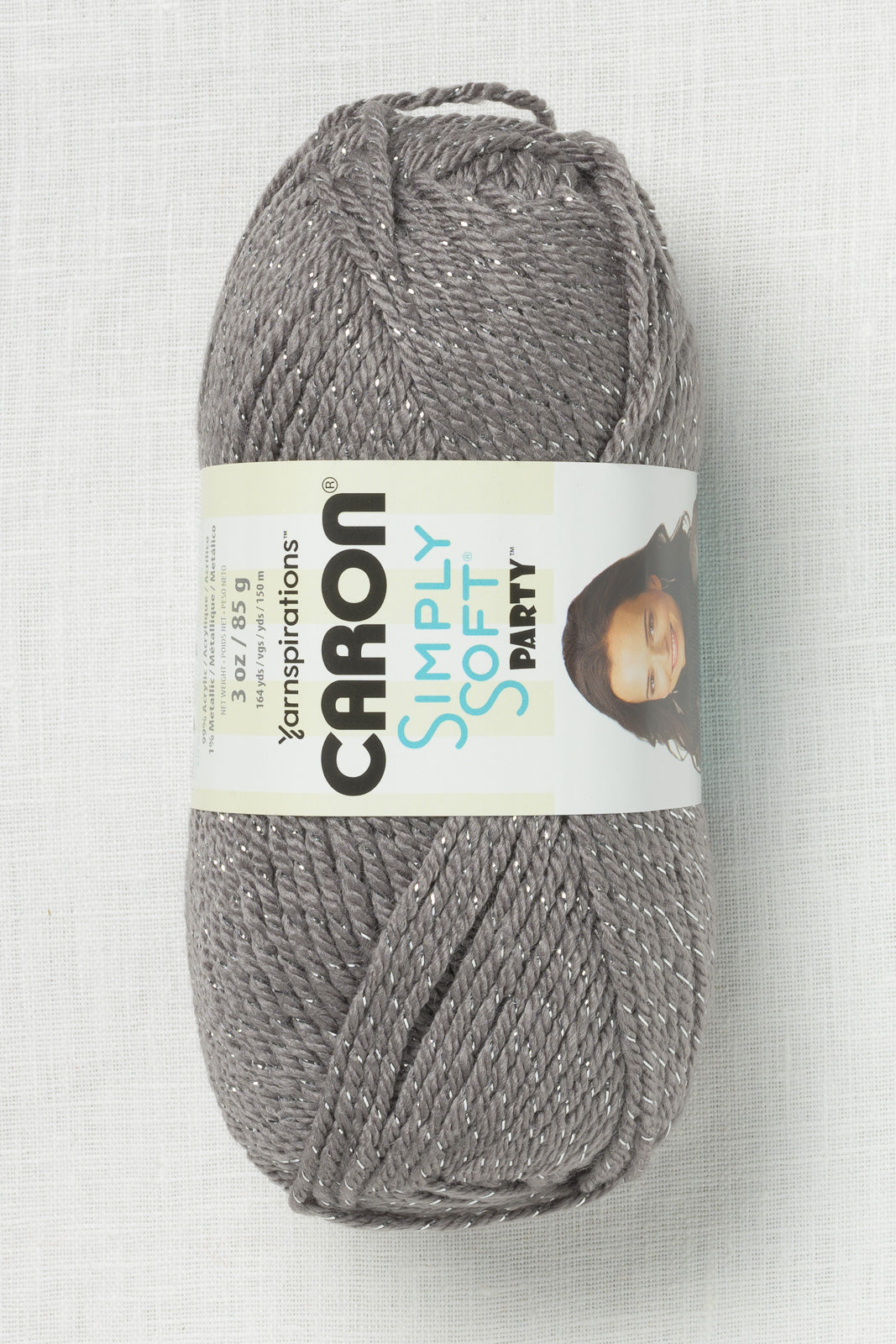 Caron Simply Soft Party - Gomitolo di filato per feste, 3 confezioni da