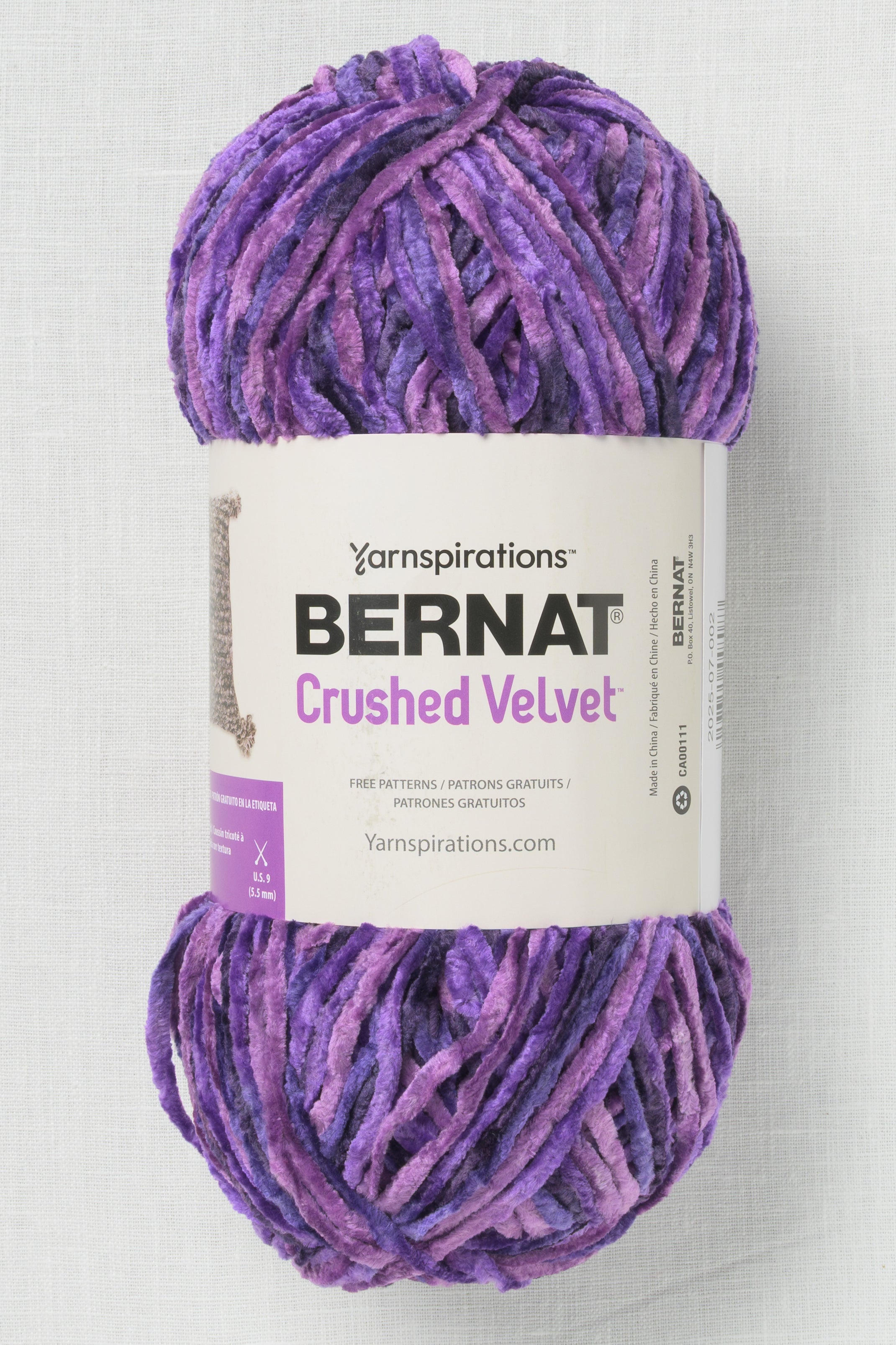 Filato Bernat Per Coperte Neonati - Posey Viola, 300 G, 100% Poliestere Filato Bernat Per Coperte Neonati - Posey Viola, 300 G, 100% Poliestere