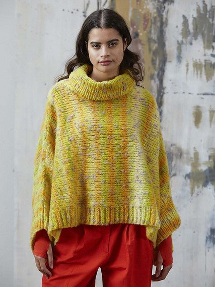 Gisela Poncho PTO-062_07 Lang Yarns – Wool and Company