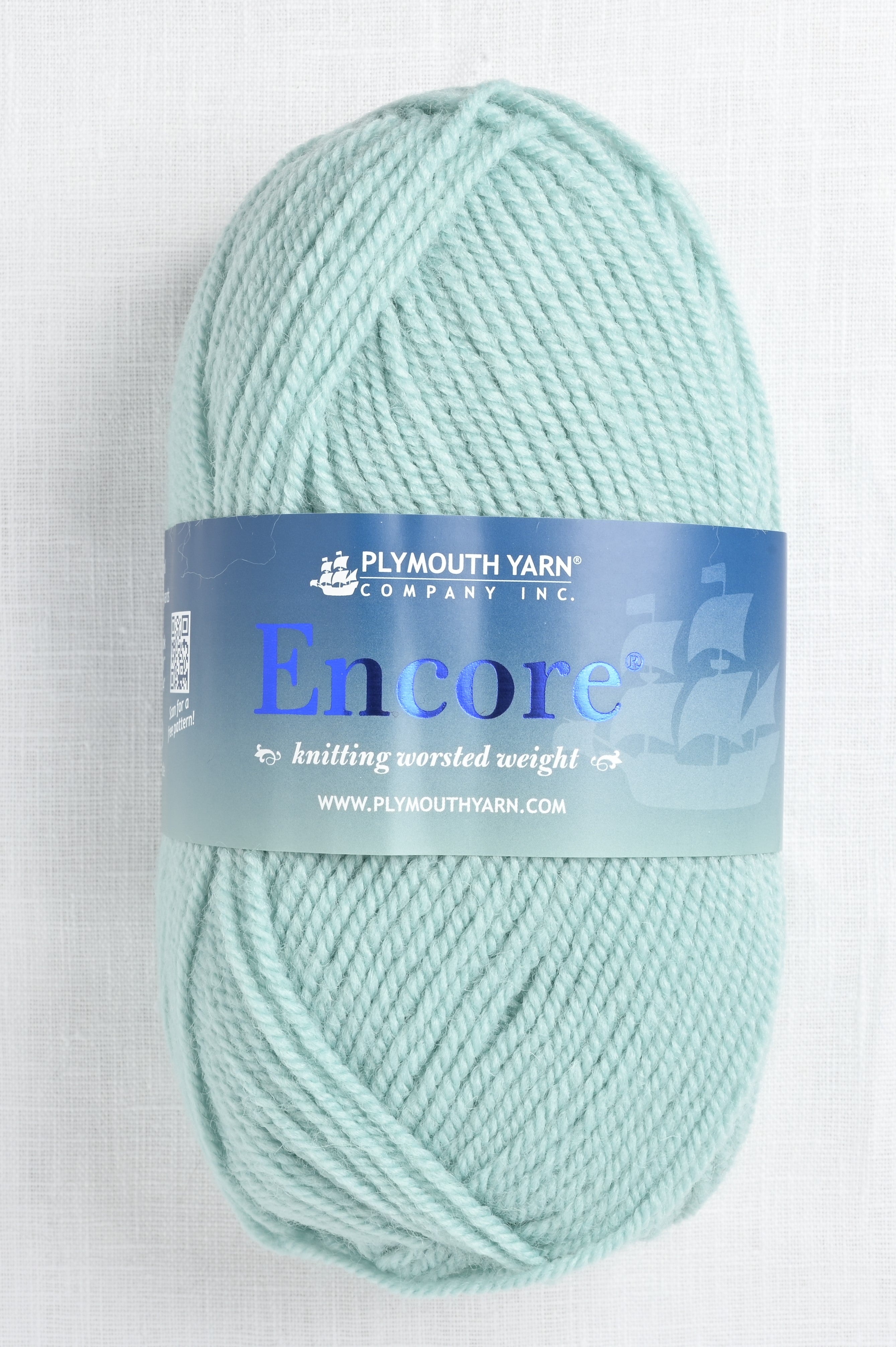 Plymouth Encore Worsted 154 Blue Haze – Wool and Company