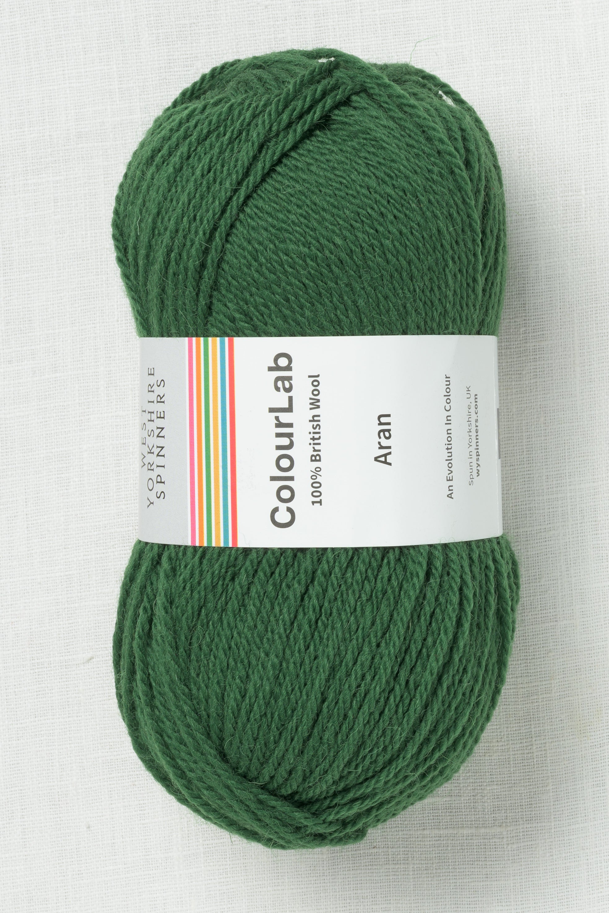 WYS ColourLab Aran Emerald Green – Wool and Company