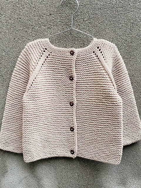 Garter Cardigan by Pernille Larsen – Wool and Company