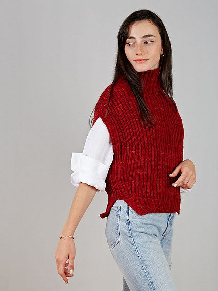 Corduroy Slipover by Nina Holubcova – Wool and Company