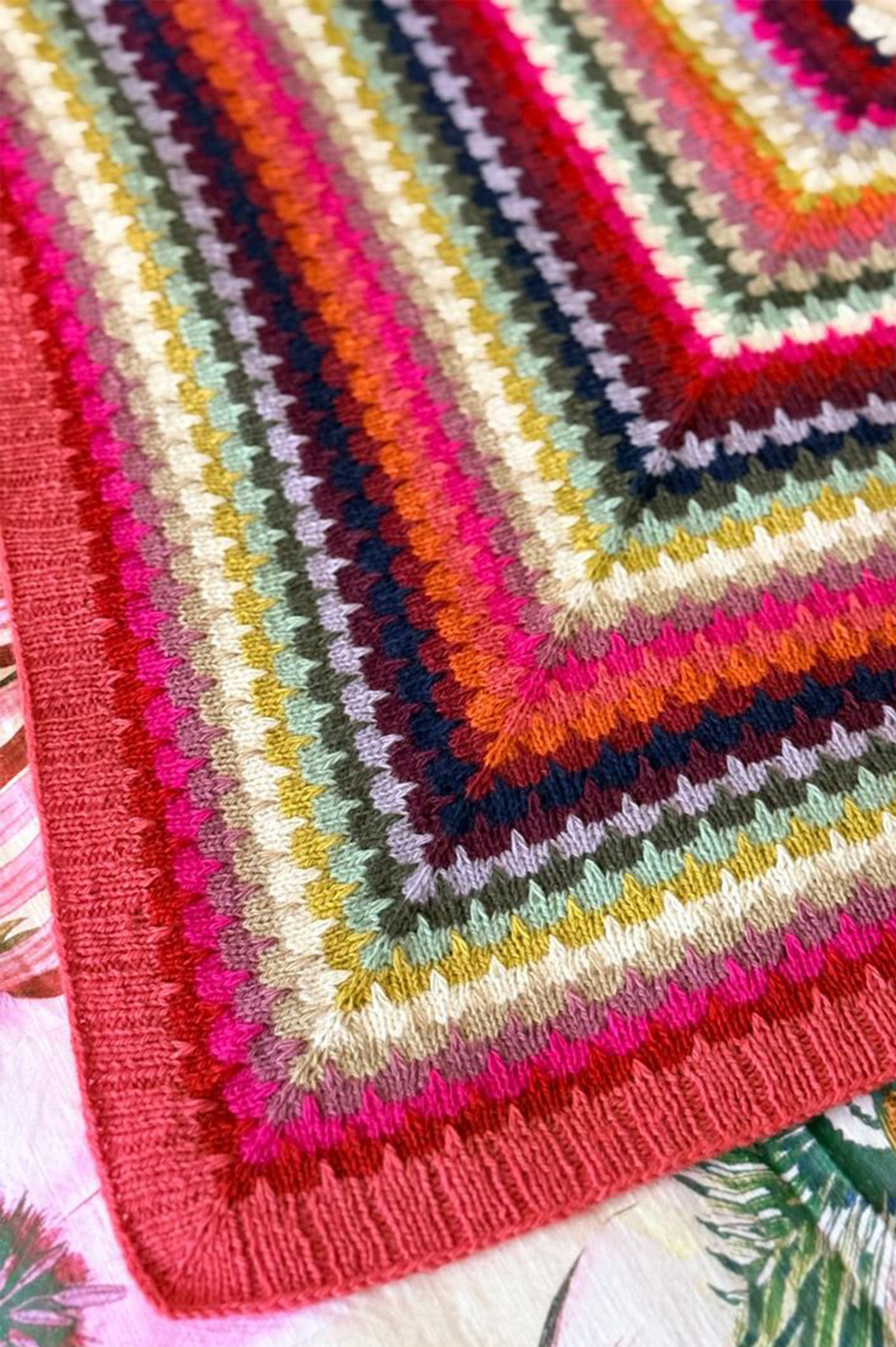 Bao Bao Shawl Bundle by Isabell Kraemer Red Sky At Night – Wool