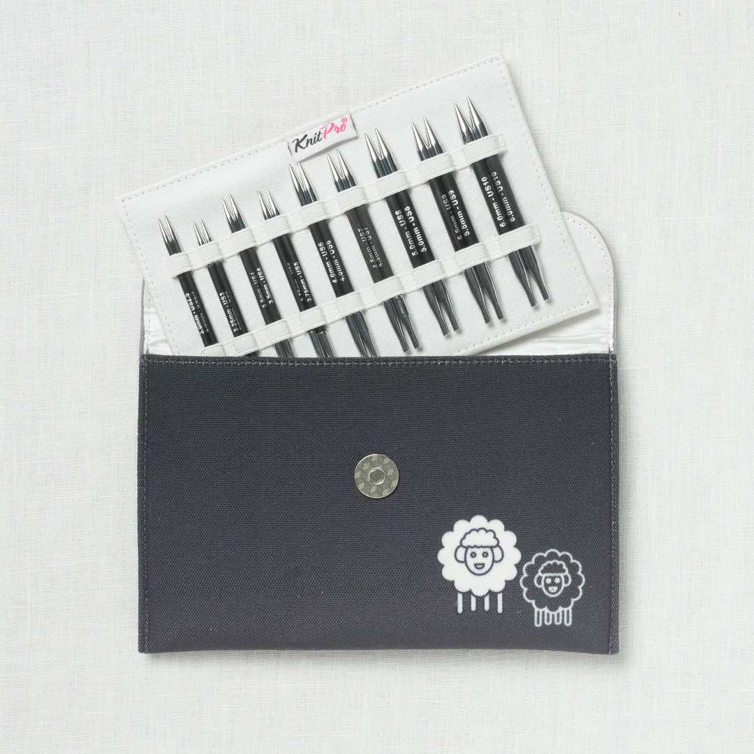 KnitPro Karbonz Deluxe Special Interchangeable Needle Set 4