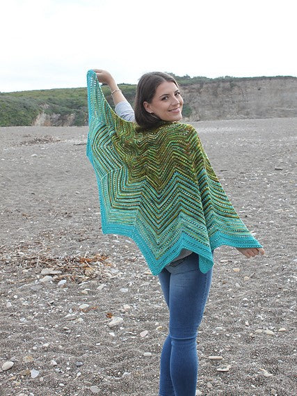 Another Door Opens Shawl by Lena Skvagerson – Wool and Company