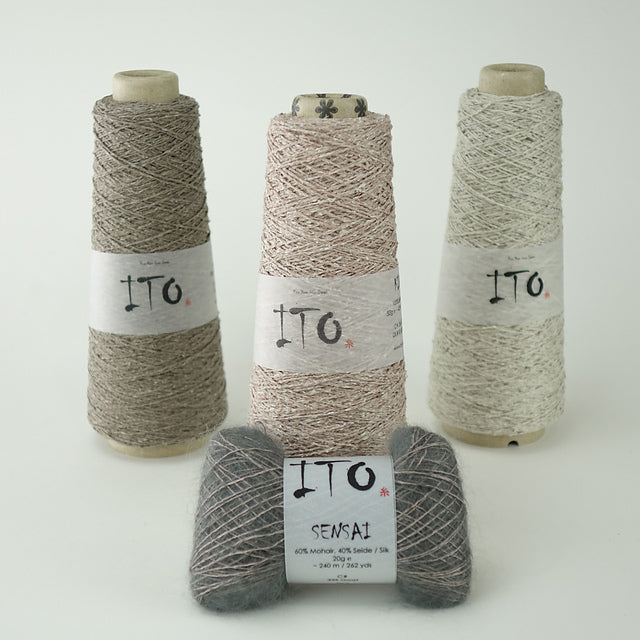 TENDO II Triangular Shawl by ITO Yarn & Design
