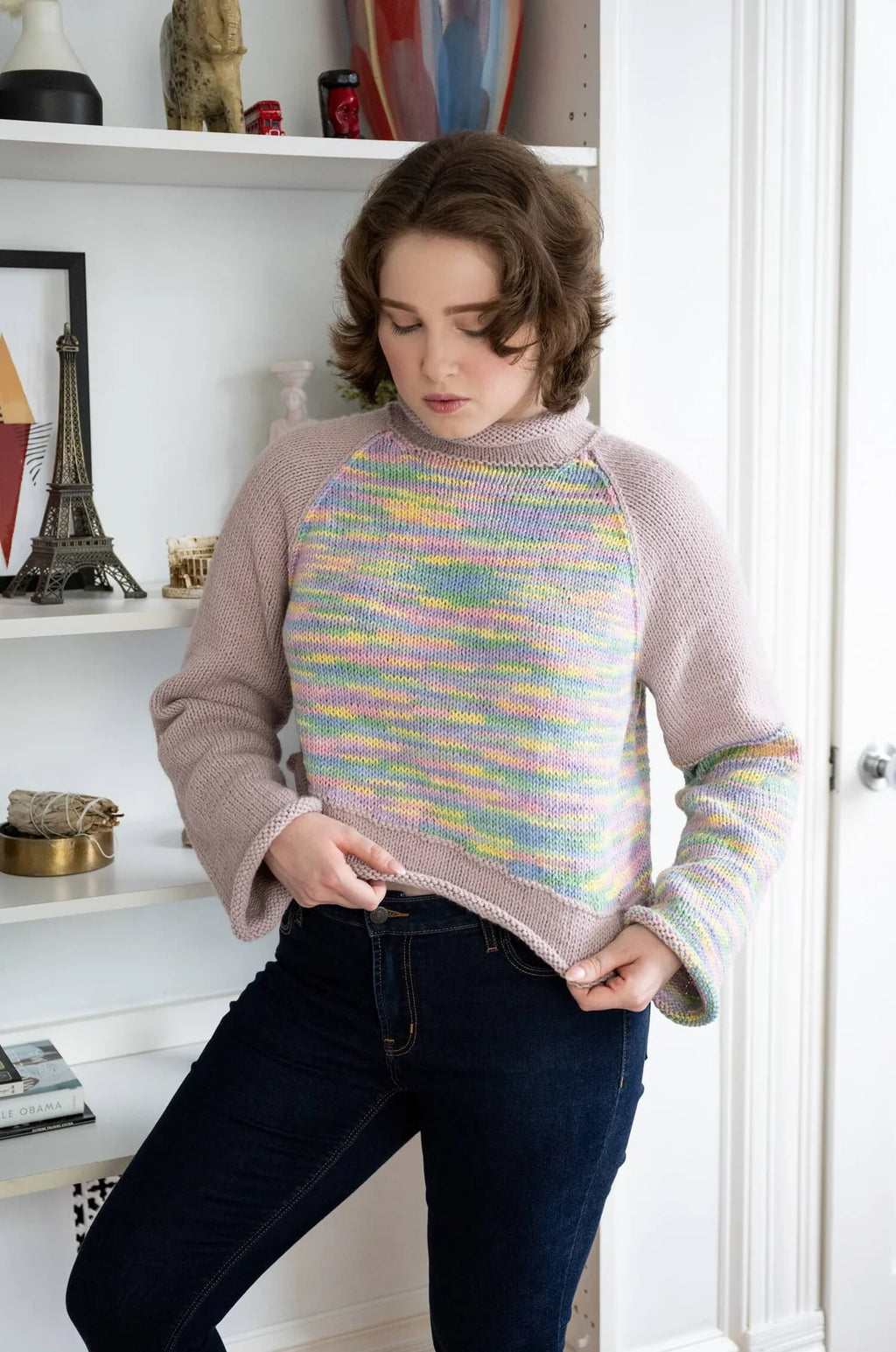Strathmere Sweater (Knit) by Lion Brand Yarn