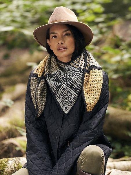 Mosaic Shawl by Lisa Richardson – Wool and Company