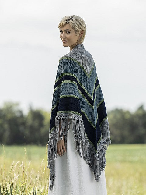 Morgan Hill Shawl by Mary Pranica – Wool and Company