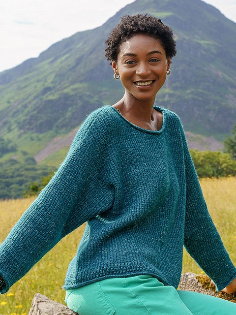Recharge Sweater by Clare Mountain-Manipon – Wool and Company