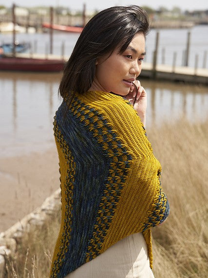 Wells Shawl by Elena Fedotova – Wool and Company