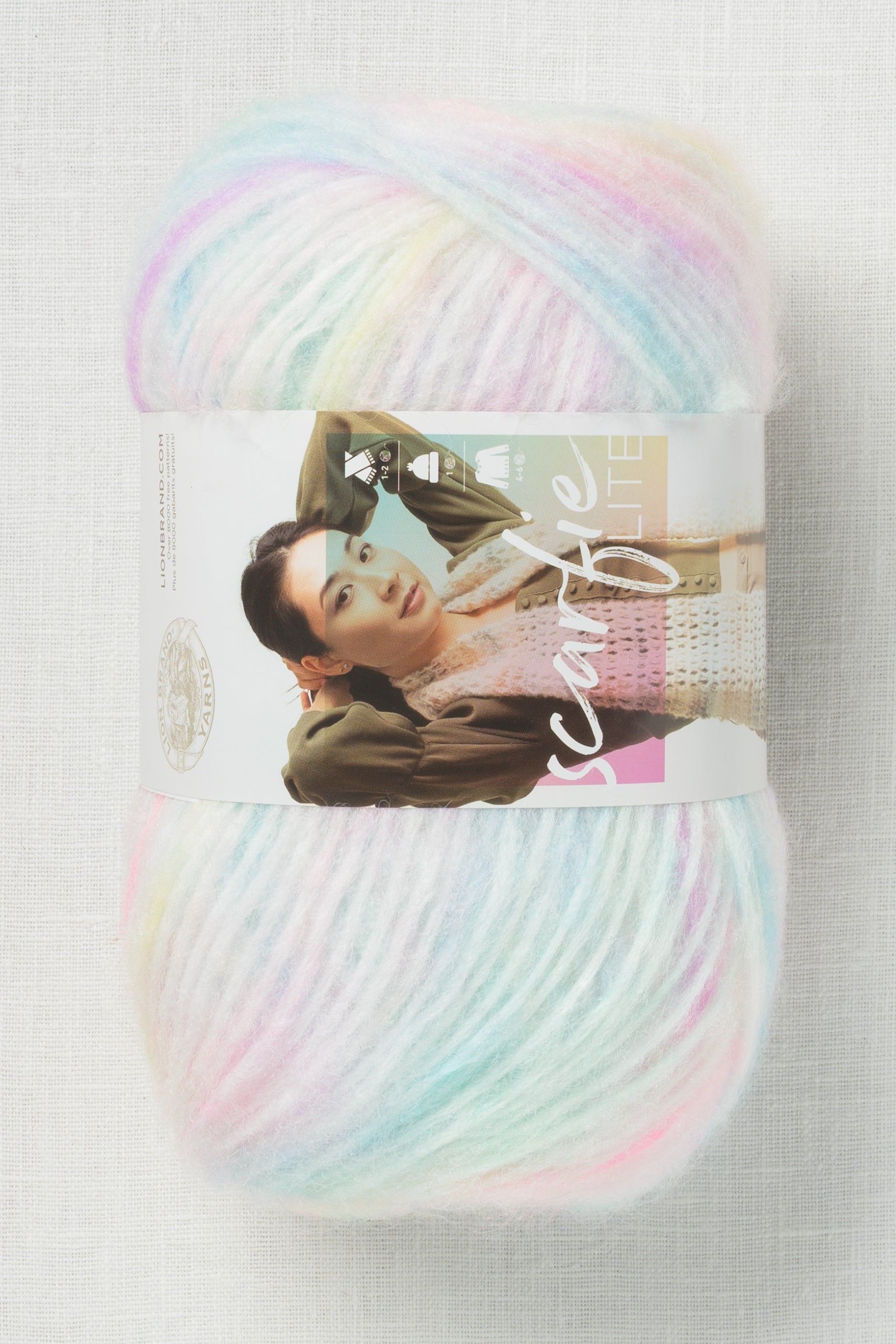 Lion Brand Scarfie Lite 603F Seaglass – Wool and Company