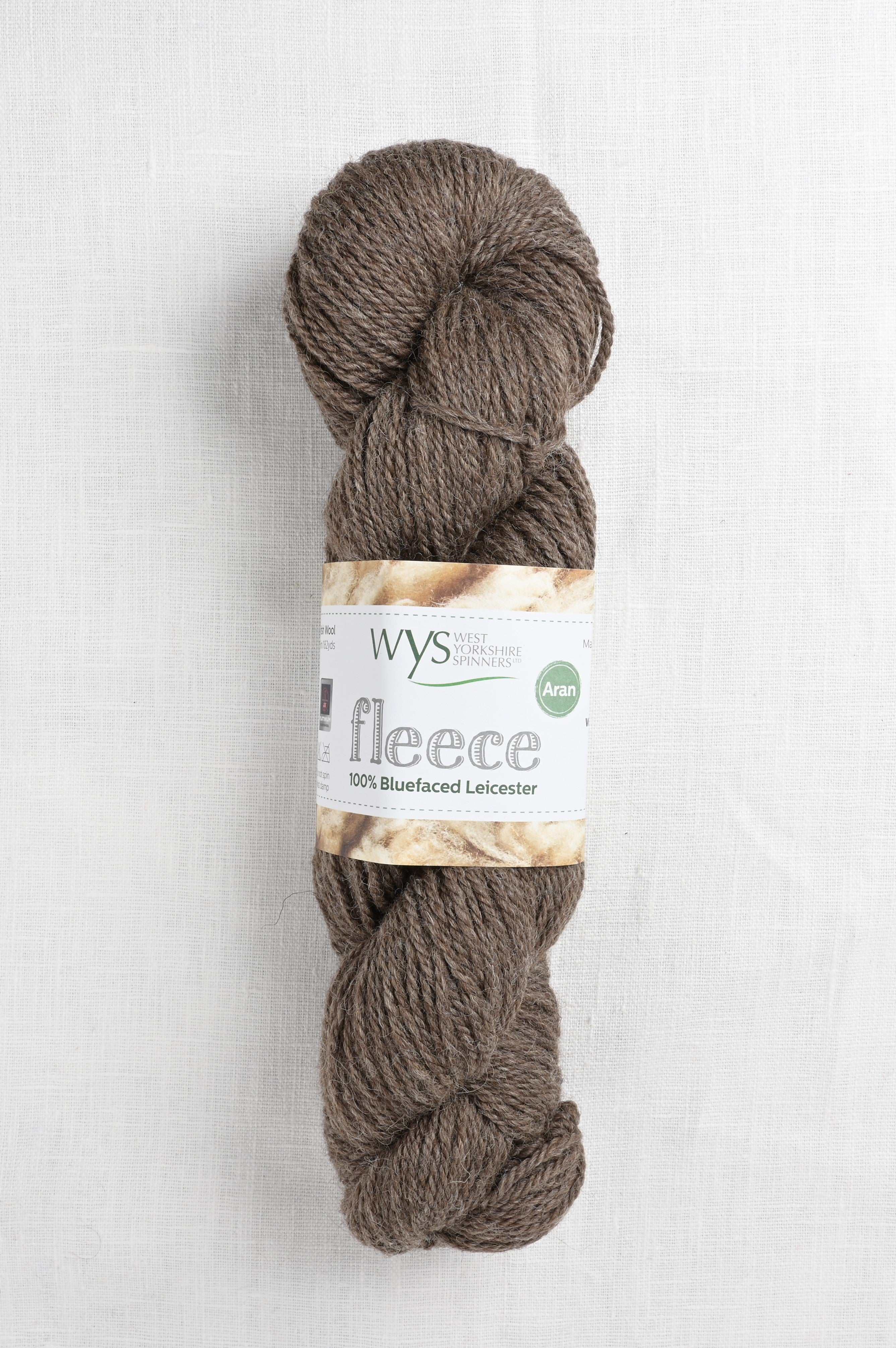 YONFA  ウールジレ 2019A/W WYS Fleece Bluefaced Leicester Aran 003 Brown – Wool and Company