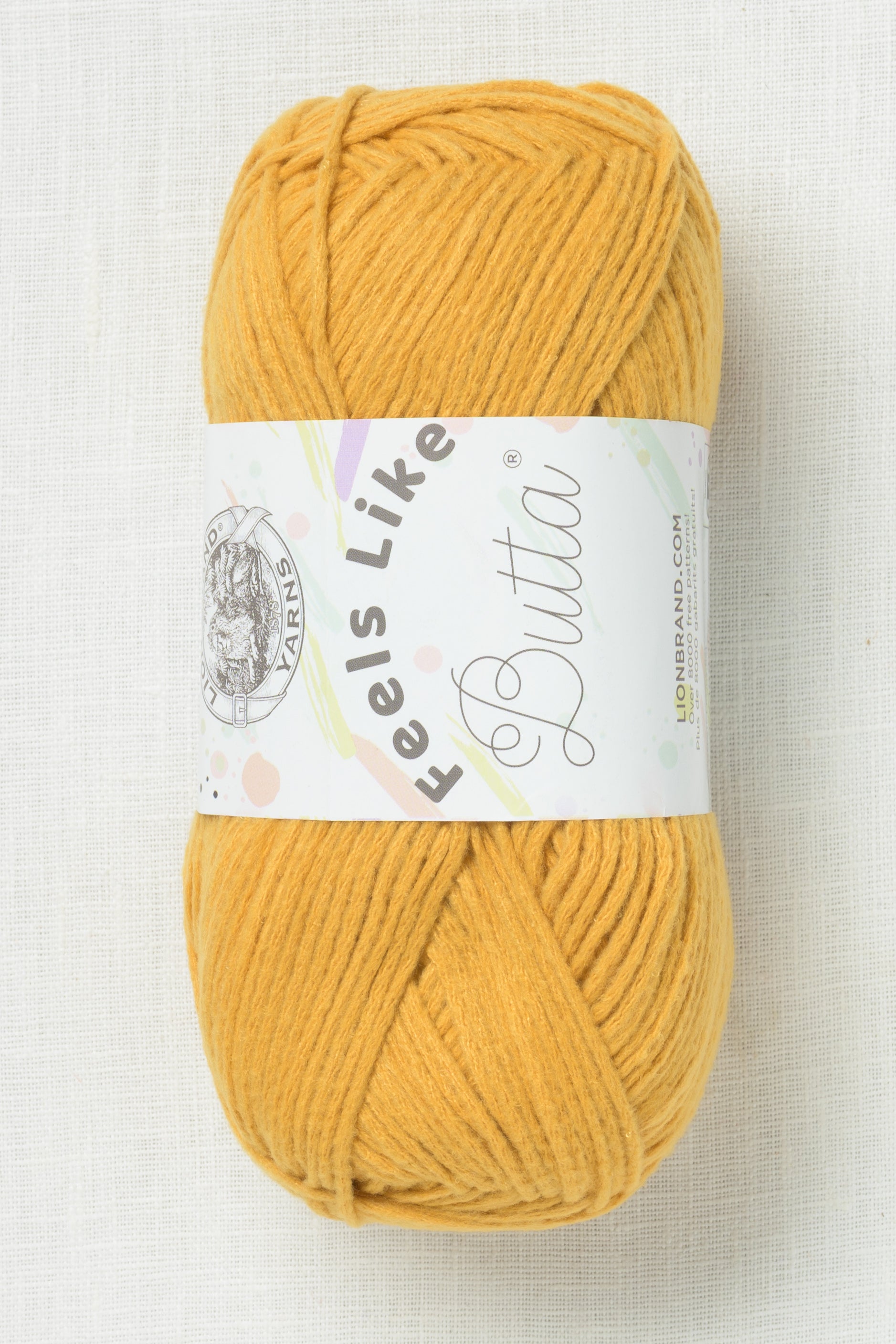 Lion Brand Yarn Feels Like Butta Soft Yarn For Crocheting And Knitting, Velvety