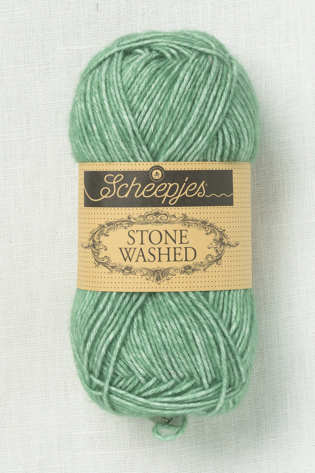 Scheepjes Stone Washed 848 Soft Epidote – Wool and Company