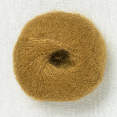 Knitting for Olive Soft Silk Mohair Dark Mustard