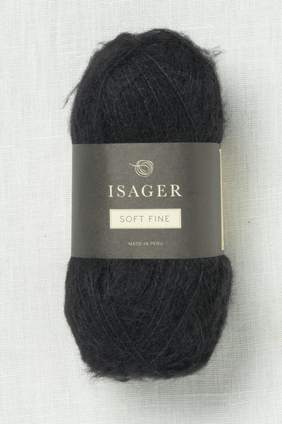 Isager Soft Fine 30 Black