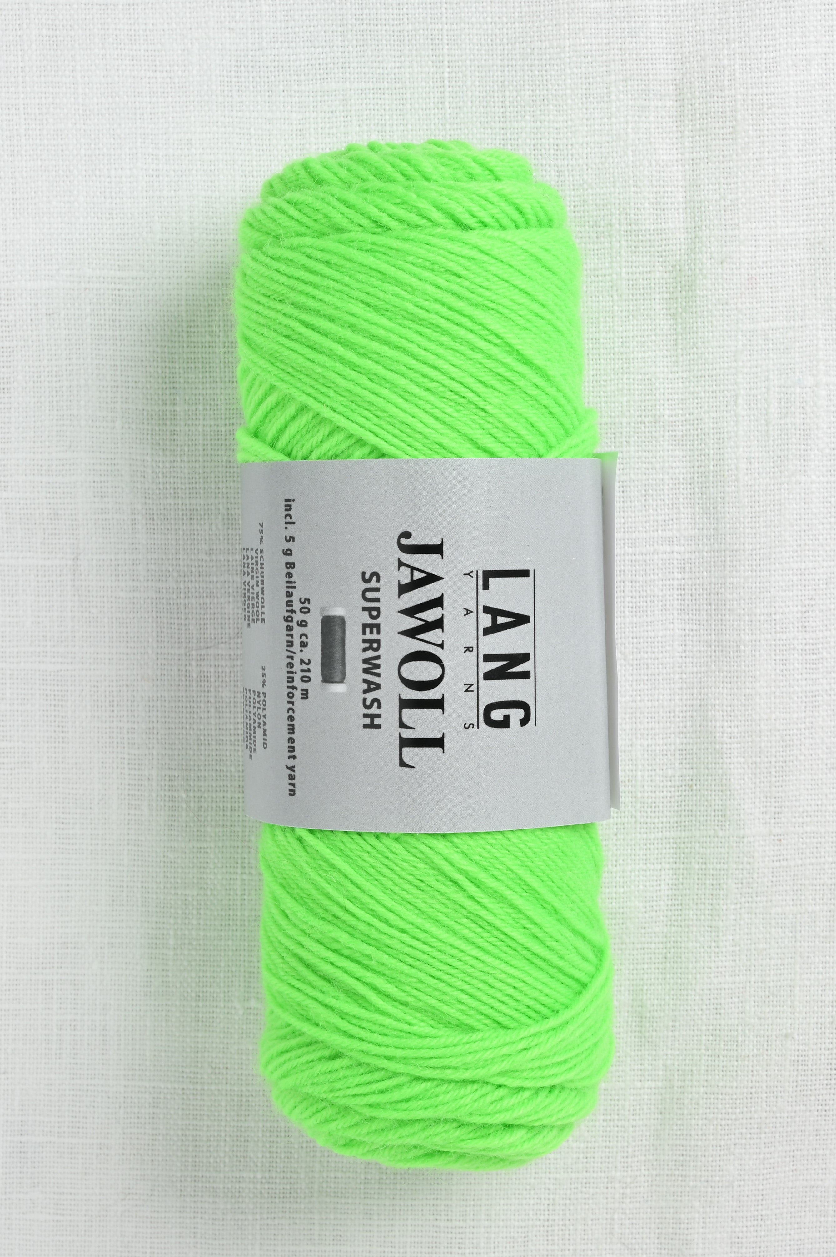 Lang Yarns Jawoll 316 Fluorescent Green