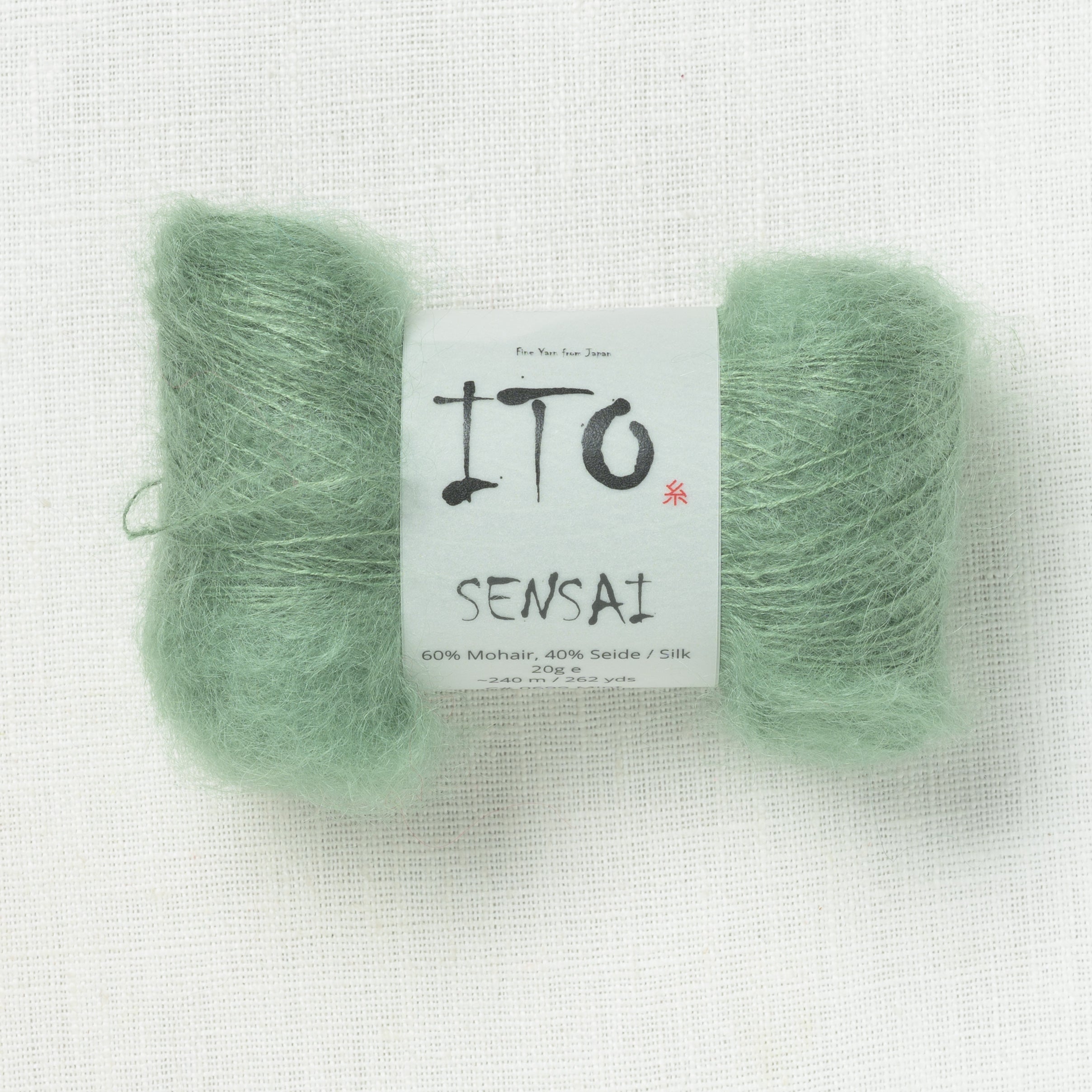 いけぽん⭐SHE tokyo Anna wool silk mint Ito Sensai Mint – Wool and Company