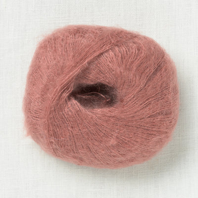Knitting for Olive Soft Silk Mohair Plum Rose
